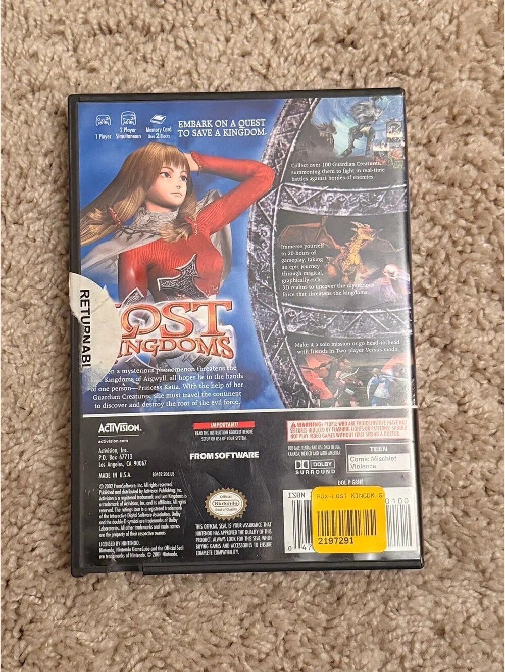 Lost Kingdoms for Nintendo GameCube